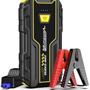 4000A 12V Jump Starter for Car - Portable Battery Booster Pack with LED & USB Ports