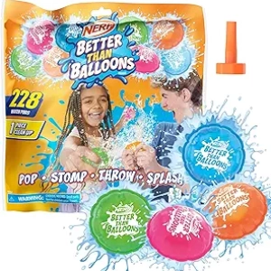 NERF Better Than Balloons Water Pods - 228 Pack | Easy Clean-Up Water Toys for Kids