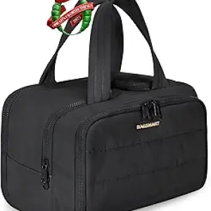 BAGSMART Travel Toiletry Bag - Large Organizer with Makeup & Cosmetic Storage