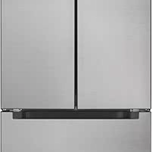 KoolMore 30-Inch Counter Depth French Door Refrigerator 18.5 cu. ft. Stainless Steel