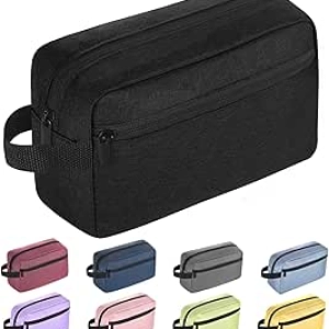 Hanging Toiletry Bag for Travel - Waterproof Cosmetic Organizer for Men & Women