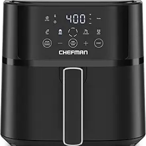 Chefman 6 QT Air Fryer with Hi-Fry Technology & Touchscreen - Compact & Dishwasher Safe