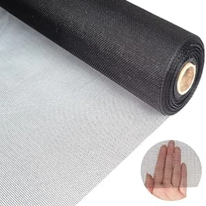 48"x100' Fiberglass Screen Mesh Roll - DIY Window & Door Insect Screen
