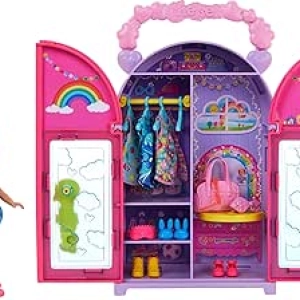 Barbie Chelsea Doll & Closet Playset with 15 Fashion Pieces