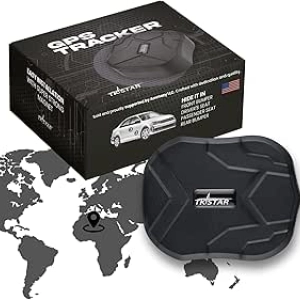TKSTAR 4G GPS Tracker for Vehicles - No Subscription Real-Time Tracking with Geo-Fence