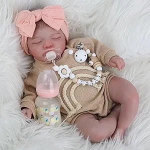 20 Inch Lifelike Reborn Baby Dolls - Realistic Newborn Doll with Soft Body
