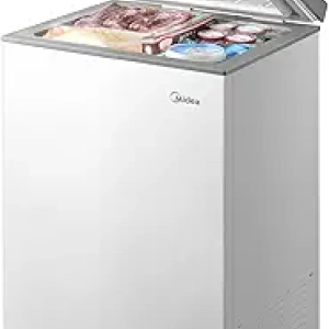 Midea 3.5 Cu Ft Chest Freezer with Convertible Fridge Mode | Garage Ready