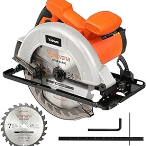 11 Amp Corded Circular Saw 7-1/4" - 6000RPM Professional Power Tool