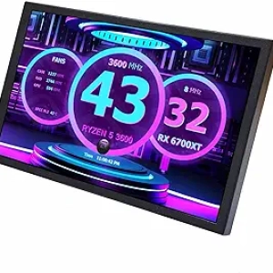 8 Inch Mini LCD Monitor 1280x800 IPS Display for PC Gaming Case & DIY Build