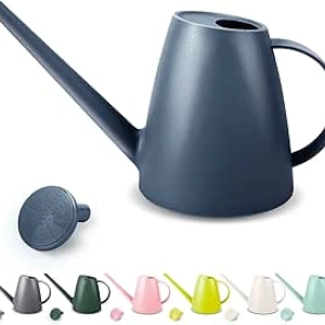 1.8L Watering Can with Detachable Shower Nozzle for Indoor & Outdoor Plants