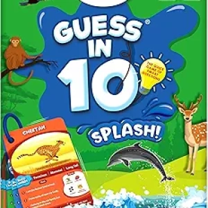 Skillmatics Guess in 10 Splash - Waterproof Card Game for Pool & Beach