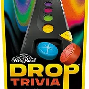 Hasbro Gaming Drop Trivia Game - Electronic Party Game with Voice & Sounds
