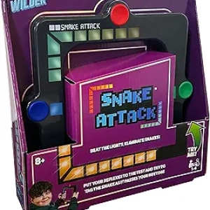 Snake Attack Electronic Handheld Game - Reflex Game for Kids & Family