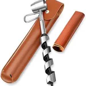 10'' Hand Auger Wood Drill - Heavy-Duty Bushcraft Tool for Camping & Survival