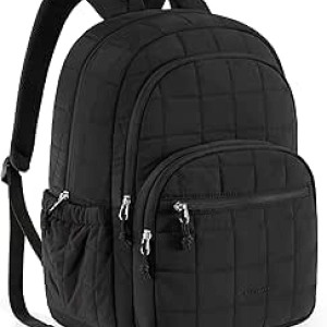 BAGSMART College Laptop Backpack for Women - 15.6" Water-Resistant Travel Daypack