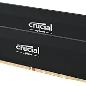 Crucial Pro 32GB DDR5 RAM 6000MHz - Intel XMP 3.0 & AMD Expo Gaming Memory