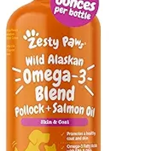 Wild Alaskan Omega-3 Fish Oil for Dogs & Cats | Salmon & Pollock Blend