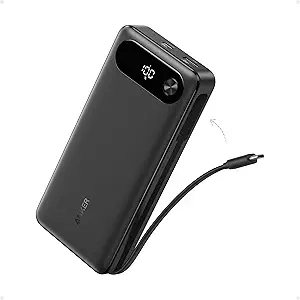 Anker 20,000mAh Power Bank 87W USB-C Fast Charger for MacBook & iPhone 16