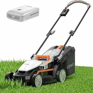 Litheli 13 Inch Cordless Lawn Mower 20V U20 Handy+ | Electric Mower with 4.0Ah Battery