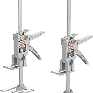 400lb Adjustable Construction Jack - 10" Lift Height for Doors, Windows & Furniture