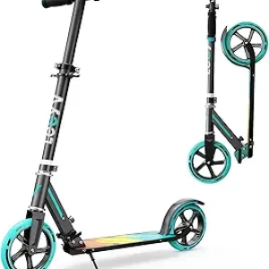 Adjustable Kick Scooter for Kids & Adults | 240 LBS Capacity | Foldable