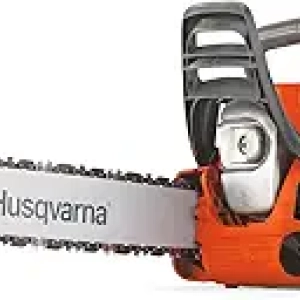 Husqvarna 120 Mark III 38cc Gas Chainsaw - 14" Bar for Home Wood Cutting