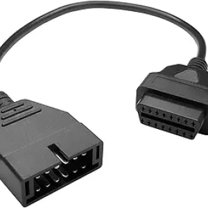 OBD1 to OBD2 GM Adapter Cable - 12 Pin to 16 Pin Scanner Connector