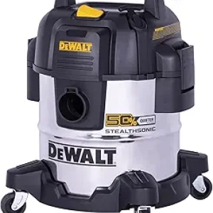DEWALT 5 Gallon STEALTHSONIC Shop Vacuum - 4 HP Wet/Dry Vac with Quiet Technology