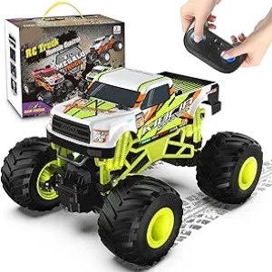 Scientoy 1:16 RC Monster Truck - 20KM/H All Terrain Remote Control Car for Kids Ages 4-7