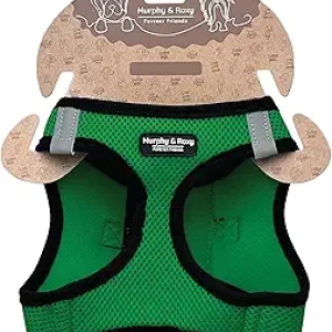Murphy & Roxy No-Pull Dog Harness for Small Dogs | Adjustable Reflective Vest