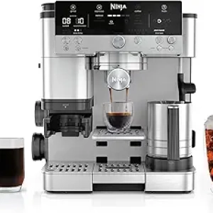 Ninja Luxe 3-in-1 Espresso, Drip Coffee & Cold Brew Machine with Grinder