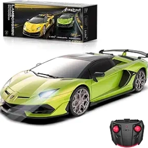 Licensed Lamborghini SVJ RC Car 1:24 Scale - 2.4GHz Remote Control Toy for Kids