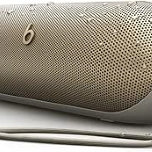 Beats Pill Portable Bluetooth Speaker - 24H Battery, Water Resistant, Champagne Gold