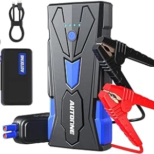 AUTOONE 6000A Car Battery Jump Starter - 12V Portable Jumper for All Vehicles