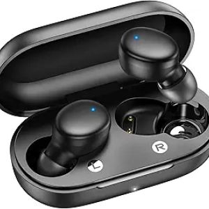 Kurdene Wireless Earbuds Bluetooth 5.3 - Deep Bass Sports Headphones with Noise Cancelling