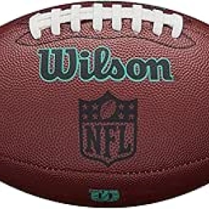 Wilson NFL Ignition Pro Eco Football - Official Junior Size Brown