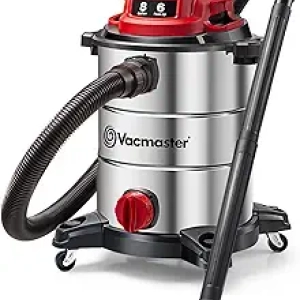 Vacmaster VOC812SF 8-Gallon Wet/Dry Vacuum - Premium Stainless Steel Shop Vac