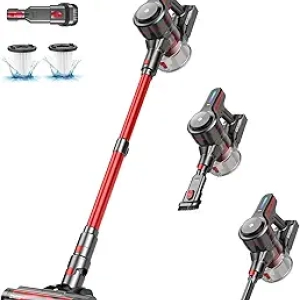 A16 Cordless Stick Vacuum Cleaner - 28kPa Suction, 45Min Runtime, Pet Hair & Carpet