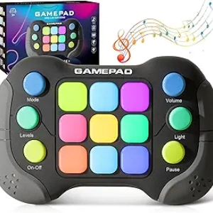 Christmas Fast Push Game Fidget Toy - 999 Levels, RGB Lights & Piano Mode