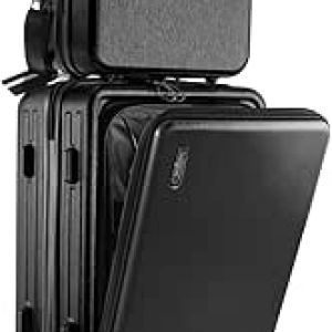 20 Inch Carry On Luggage 22x14x9 Airline Approved with Spinner Wheels & Cosmetic Case