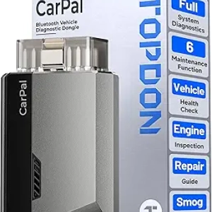 TOPDON CarPal OBD2 Bluetooth Scanner - AI Diagnostic Tool for iOS & Android