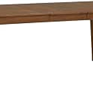 Signature Design by Ashley Lyncott Mid-Century Dining Extension Table - Dark Brown