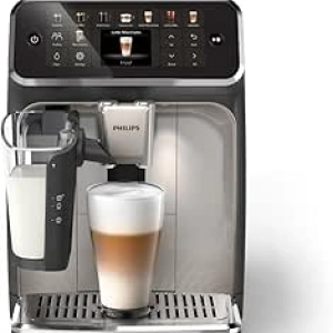 Philips 5500 Series Fully Automatic Espresso Machine - LatteGo Milk System & 20 Presets