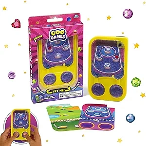 GooGames Handheld Water Games - Fidget Toys with Floating Glitter & Treasures