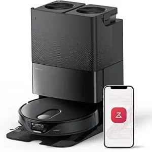 Roborock Qrevo Slim Robot Vacuum Mop Combo - 8.2cm Ultra-Slim with 11,000Pa Suction