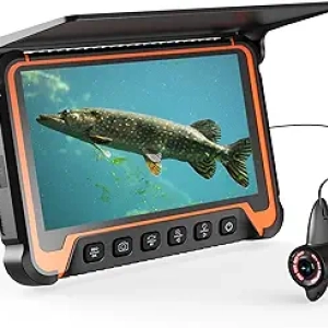 Eyoyo 7" Underwater Fishing Camera - 1080P Fish Finder with DVR & IR Lights