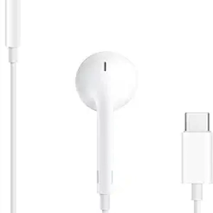 Apple EarPods USB-C Wired Earbuds with Built-in Remote & Microphone