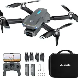 Ameta S20 Lite 4K UHD Drone with Camera - 36 Min Flight, Brushless Motor, FPV, Under 249G
