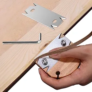 Professional Edge Banding Trimmer for Woodworking | Hand Planer with Replacement Blade