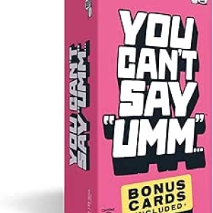 You Can't Say UMM Party Game - Hilarious Family & Adult Word Game Night